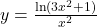 y = \frac{\ln(3x^2 + 1)}{x^2}