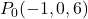 P_0(-1, 0, 6)