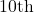 10\text{th}