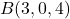 B(3, 0, 4)